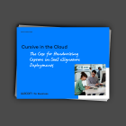 Cursive in the Cloud